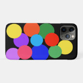 Rainbow Polka Dots Case-Mate iPhone Case (Achterkant (horizontaal))