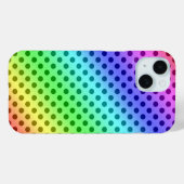Rainbow Polka Dots Case-Mate iPhone Case (Achterkant (horizontaal))