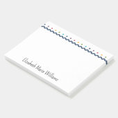 Rainbow Polka Dots gepersonaliseerd Post-it® Notes