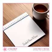 Rainbow Polka Dots gepersonaliseerd Post-it® Notes