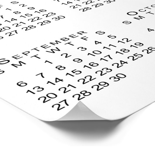 Rainbow Polka Dots LGBT Pride 2020-agenda Poster (Hoek)