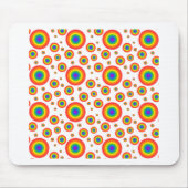 Rainbow Polka Dots Muismat (Voorkant)