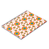Rainbow Polka Dots Notitieboek (Linkerzijde)