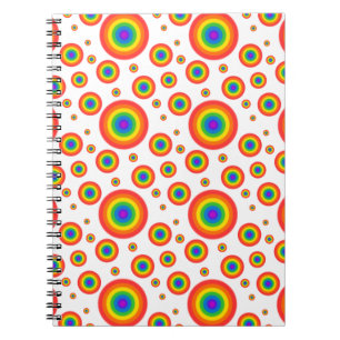Rainbow Polka Dots Notitieboek