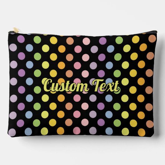 Rainbow Polka Dots Pattern Etui (Voorkant)