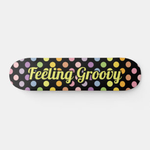 Rainbow Polka Dots Pattern Persoonlijk Skateboard