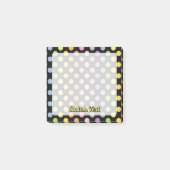 Rainbow Polka Dots Pattern Post-it® Notes (Voorkant)