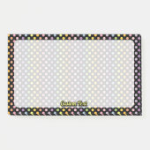 Rainbow Polka Dots Pattern Post-it® Notes (Voorkant)