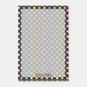 Rainbow Polka Dots Pattern Post-it® Notes (Voorkant)