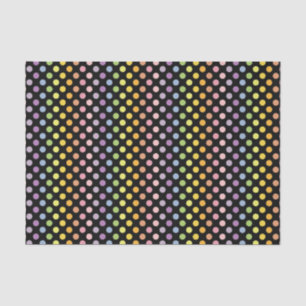 Rainbow Polka Dots Pattern Tissuepapier
