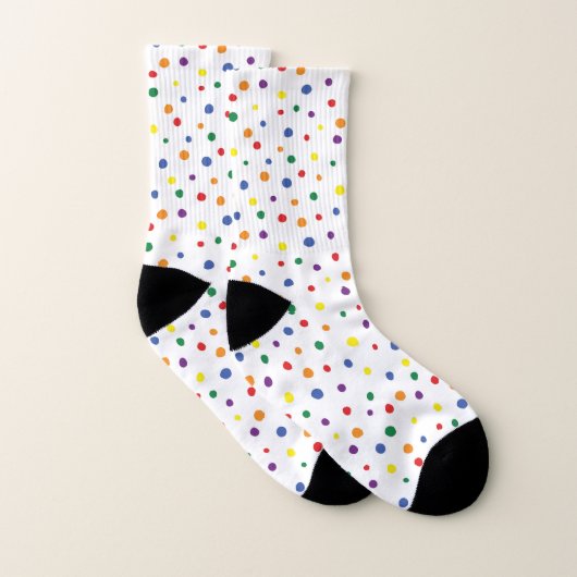 Rainbow Polka Dots Sokken (Paar)