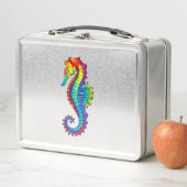 Rainbow Polygonal Seahorse (In situ)