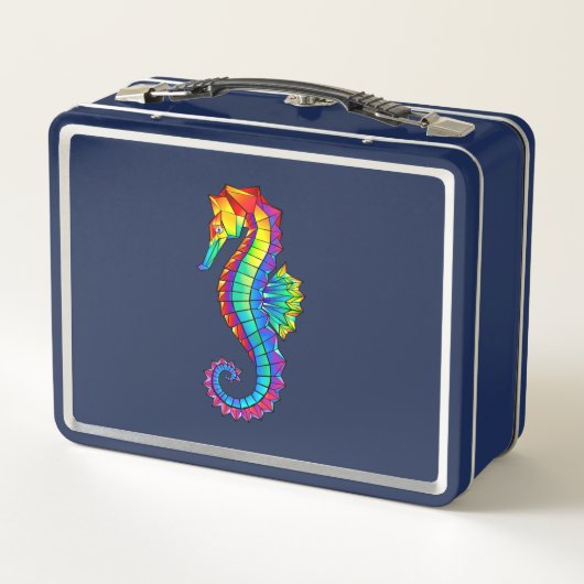 Rainbow Polygonal Seahorse (Achterkant)
