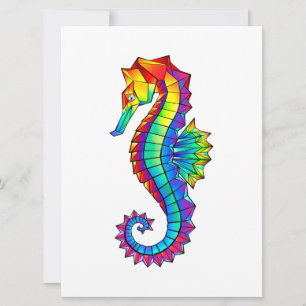 Rainbow Polygonal Seahorse Aankondiging