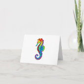 Rainbow Polygonal Seahorse Aankondiging (Voorkant)