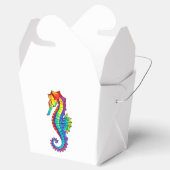 Rainbow Polygonal Seahorse Bedankdoosjes (Geopend)
