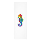 Rainbow Polygonal Seahorse Foto Afdruk (Voorkant)