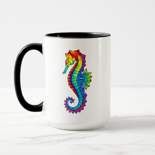 Rainbow Polygonal Seahorse Mok (Links)