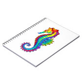 Rainbow Polygonal Seahorse Notitieboek (Linkerzijde)