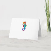 Rainbow Polygonal Seahorse Programma (Achterkant)