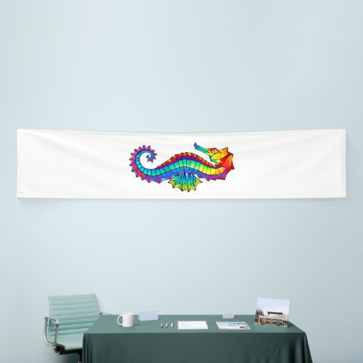 Rainbow Polygonal Seahorse Spandoek (Beurs)