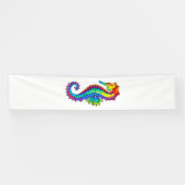 Rainbow Polygonal Seahorse Spandoek (Horizontaal)