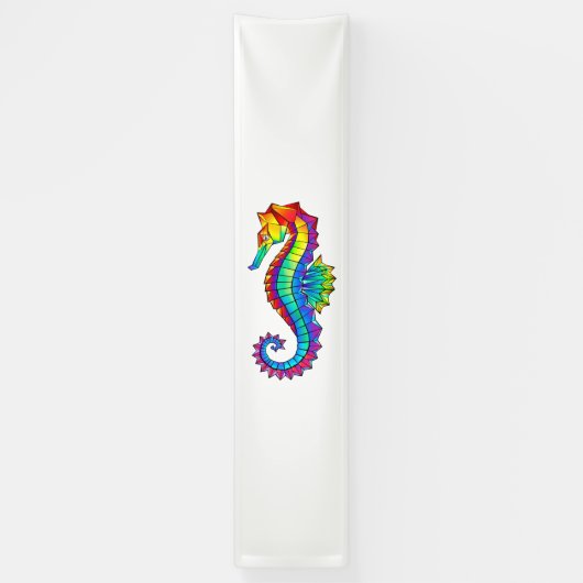 Rainbow Polygonal Seahorse Spandoek (Verticaal)