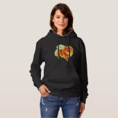 Rainbow Pomeranian Hoodie (Voorkant volledig)