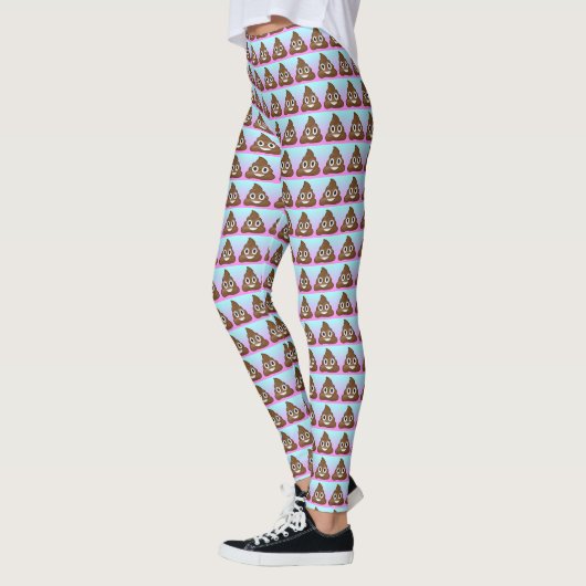 Rainbow Poop Emoji Leggings (Links)