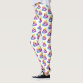 Rainbow Poop Emoji Leggings (Links)