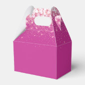 Rainbow Pop It Girl Birthday Pink Bedankdoosjes (Achterkant)