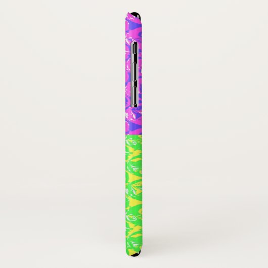 Rainbow pop, kunstborrelen Case-Mate iPhone case (Achterkant/links)