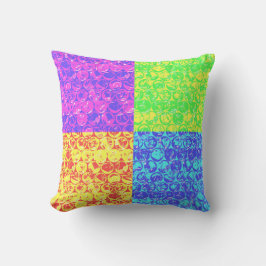 Rainbow pop, kunstborrelen kussen
