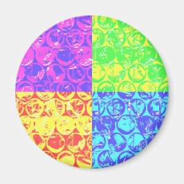 Rainbow pop, kunstborrelen magneet