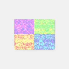 Rainbow pop, kunstborrelen post-it® notes