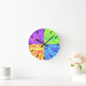 Rainbow pop, kunstborrelen ronde klok (Huis)