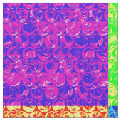 Rainbow pop, kunstborrelen stof (Close Up)