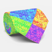 Rainbow pop, kunstborrelen stropdas (Opgerold)