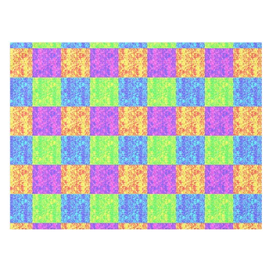 Rainbow pop, kunstborrelen tafelkleed (Voorkant (Horizontaal))