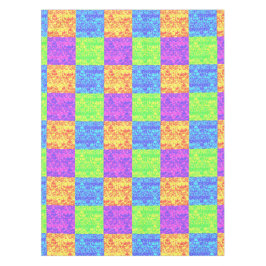 Rainbow pop, kunstborrelen tafelkleed