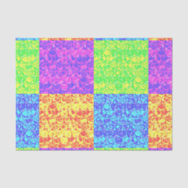 Rainbow pop, kunstborrelen tissuepapier