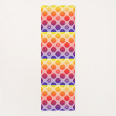 Rainbow PopArt Citrus Yogamat (Voorkant)