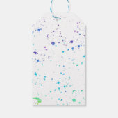 Rainbow popsicle Dank u labels | Favoriete labels Cadeaulabel (Achterkant)