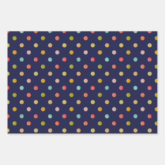 Rainbow Popsicles Set van 3 cadeauverpakking Inpakpapier Vel (Voorkant 3)