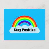 RAINBOW - Positief blijven Briefkaart (Voorkant)