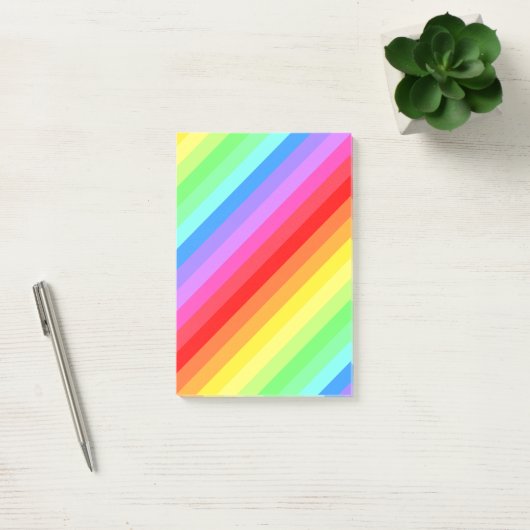 Rainbow Post Het merkt op Post-it® Notes (Kantoor)