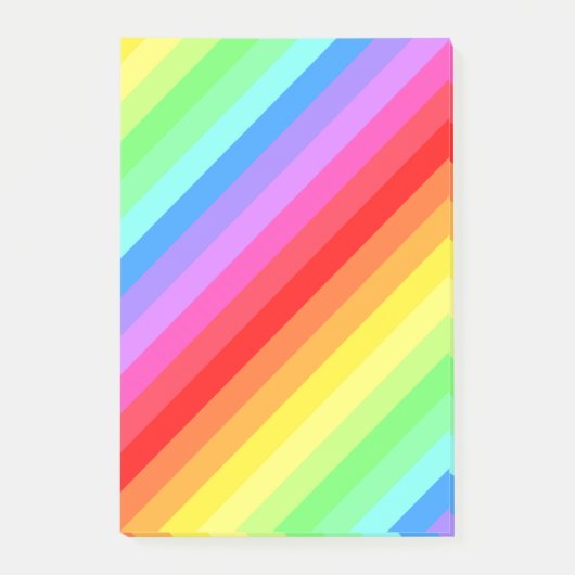 Rainbow Post Het merkt op Post-it® Notes (Voorkant)