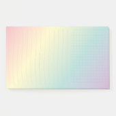 Rainbow Post-It®, 10 x 6 inch Post-it® Notes (Voorkant)