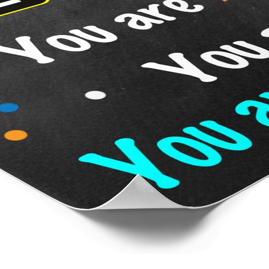 Rainbow-Poster voor computerlab Poster (Hoek)