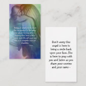 Rainbow Prayer-kaart Visitekaartje (Voorkant / Achterkant)